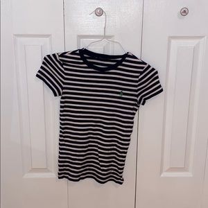 Striped Polo Tee